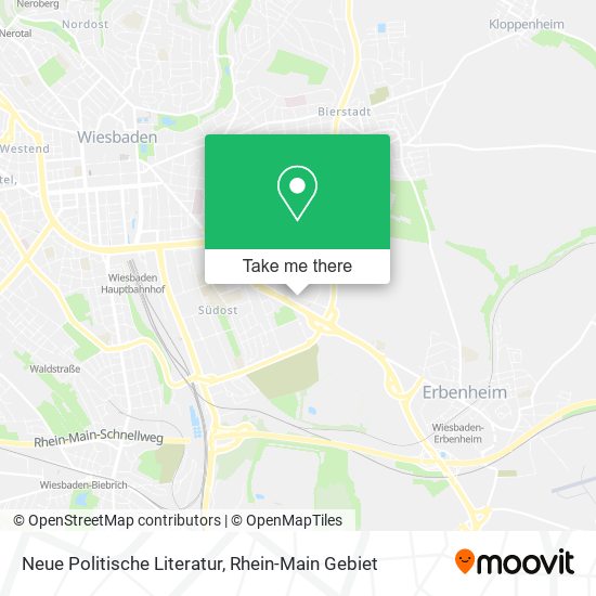 Neue Politische Literatur map
