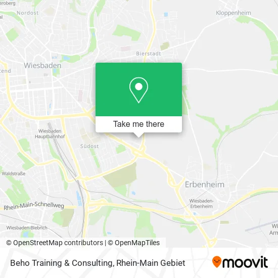 Карта Beho Training & Consulting