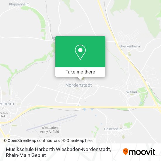 Musikschule Harborth Wiesbaden-Nordenstadt map