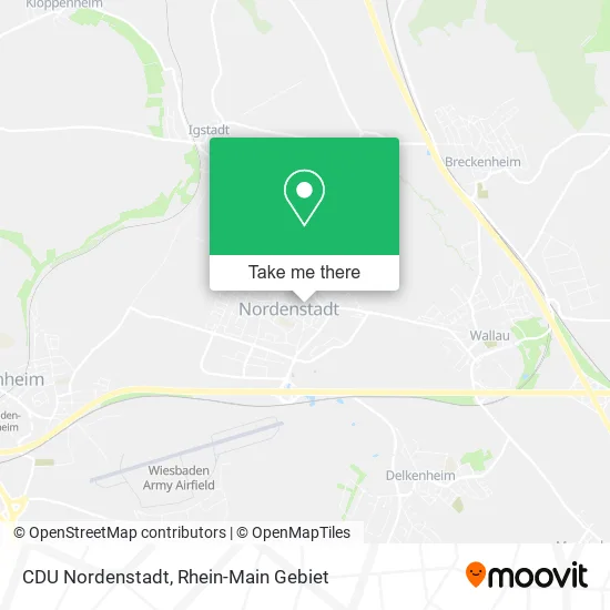 Карта CDU Nordenstadt