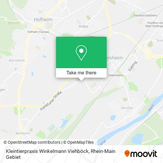Kleintierpraxis Winkelmann Viehböck map