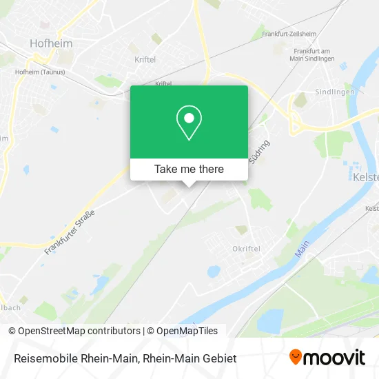 Карта Reisemobile Rhein-Main