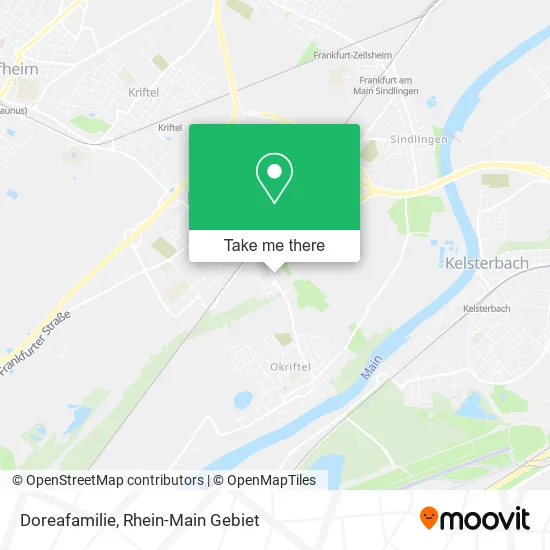 Карта Doreafamilie