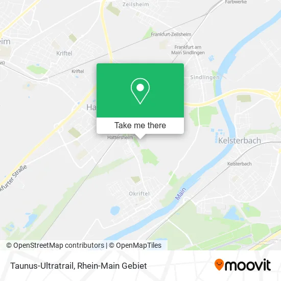 Карта Taunus-Ultratrail