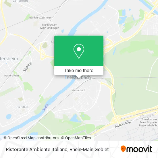 Карта Ristorante Ambiente Italiano