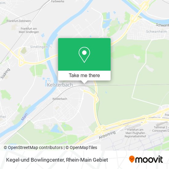 Kegel-und Bowlingcenter map