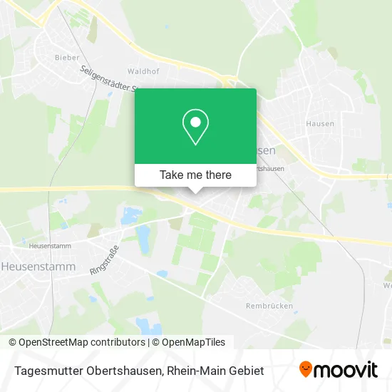 Карта Tagesmutter Obertshausen