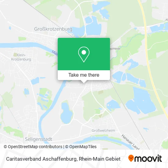 Карта Caritasverband Aschaffenburg