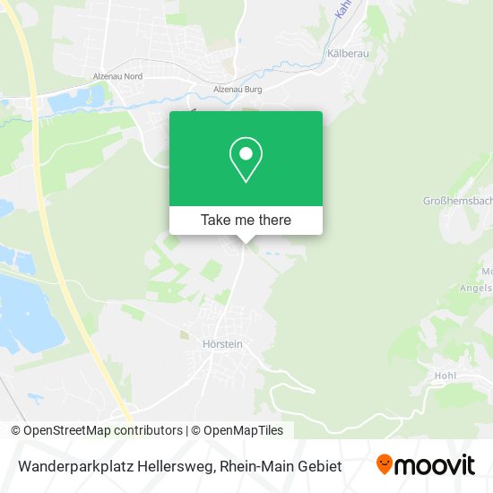 Wanderparkplatz Hellersweg map
