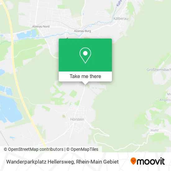 Карта Wanderparkplatz Hellersweg