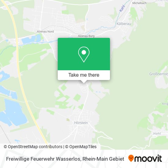 Freiwillige Feuerwehr Wasserlos map