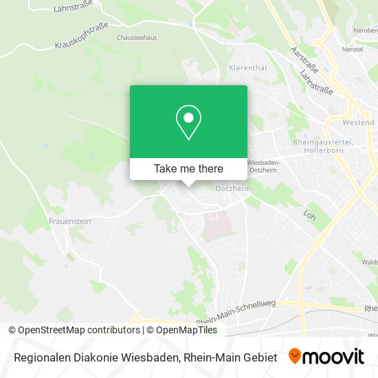 Regionalen Diakonie Wiesbaden map