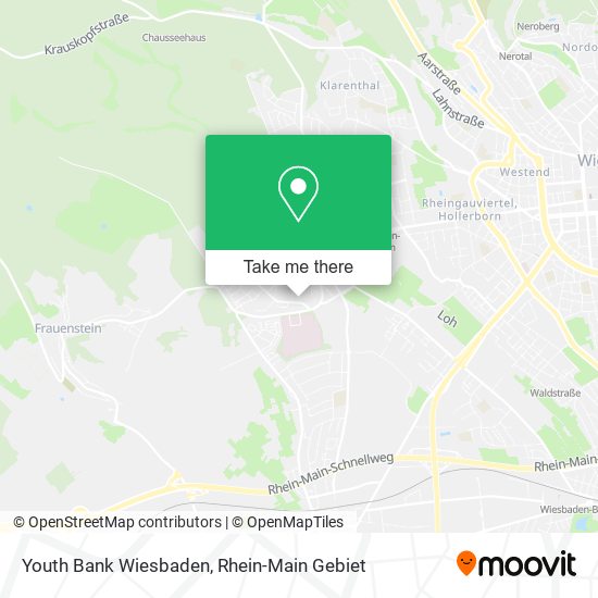 Youth Bank Wiesbaden map