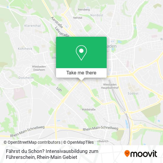 Fährst du Schon? Intensivausbildung zum Führerschein map