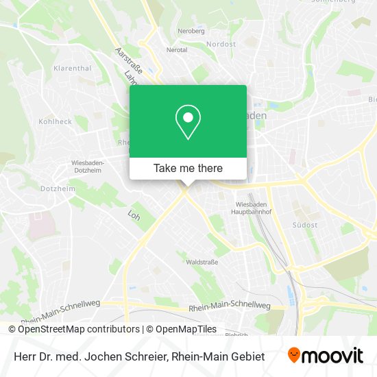 Herr Dr. med. Jochen Schreier map