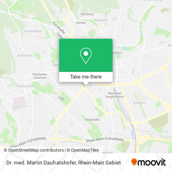 Dr. med. Martin Daufratshofer map