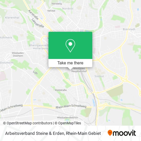 Arbeitsverband Steine & Erden map