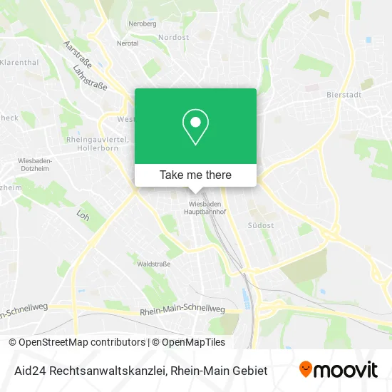 Карта Aid24 Rechtsanwaltskanzlei