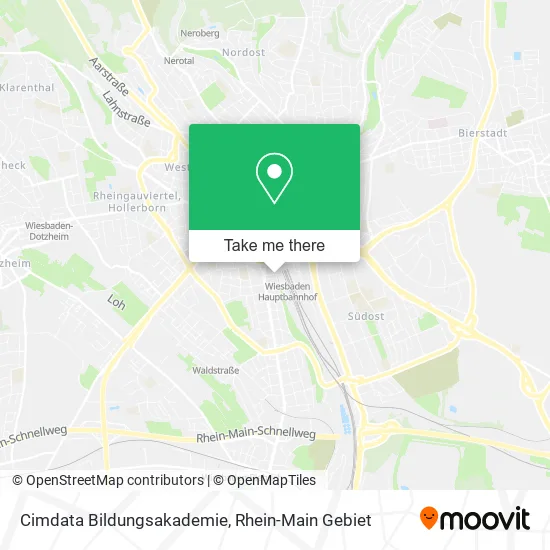 Карта Cimdata Bildungsakademie