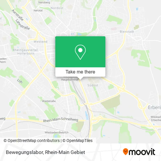Карта Bewegungslabor