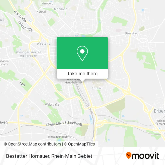 Карта Bestatter Hornauer