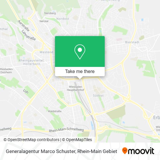 Generalagentur Marco Schuster map