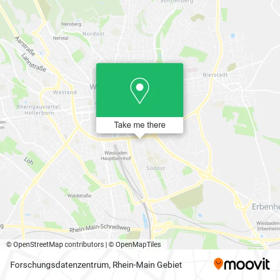 Карта Forschungsdatenzentrum