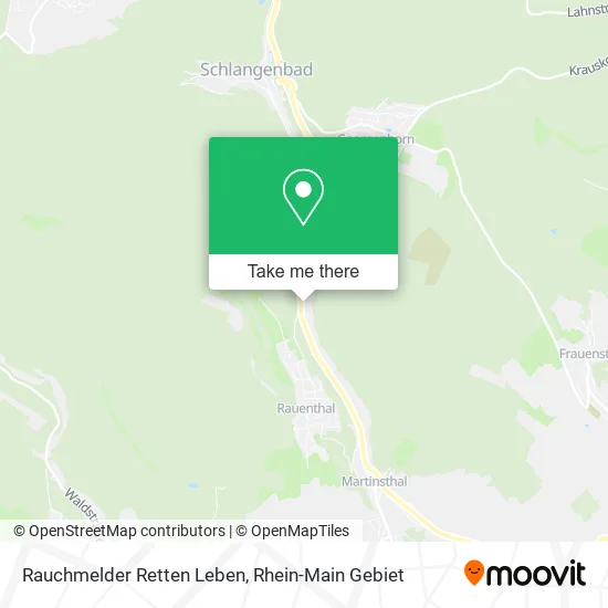 Карта Rauchmelder Retten Leben