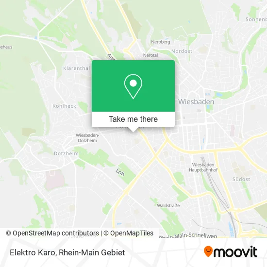 Карта Elektro Karo