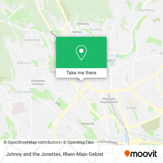 Карта Johnny and the Jonettes