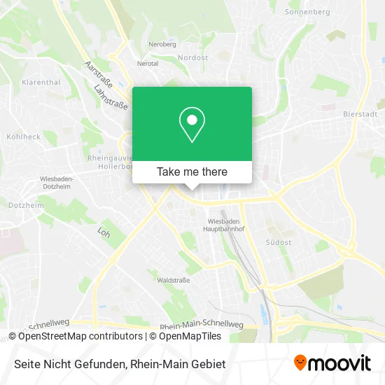 Карта Seite Nicht Gefunden