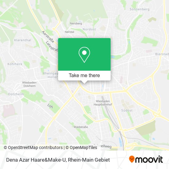 Карта Dena Azar Haare&Make-U
