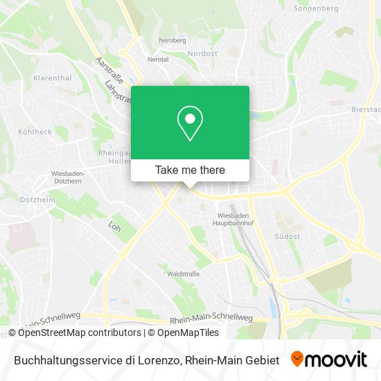 Buchhaltungsservice di Lorenzo map