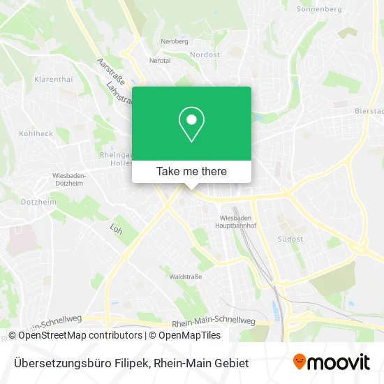 Карта Übersetzungsbüro Filipek