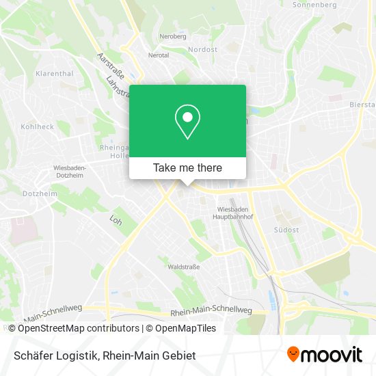 Карта Schäfer Logistik