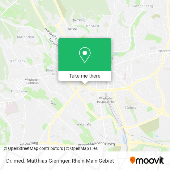 Карта Dr. med. Matthias Gieringer