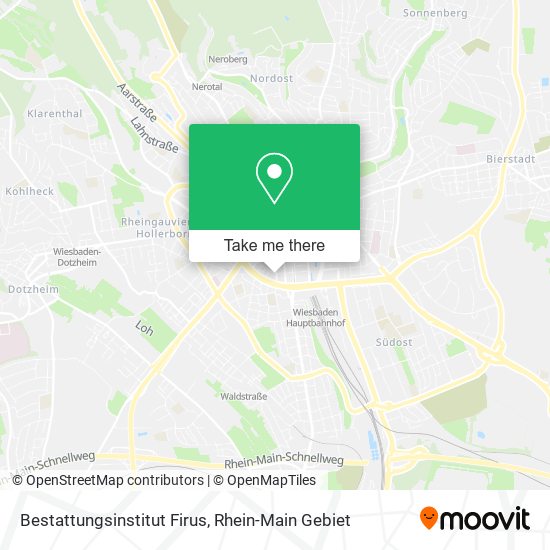 Bestattungsinstitut Firus map