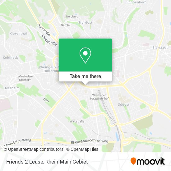 Карта Friends 2 Lease
