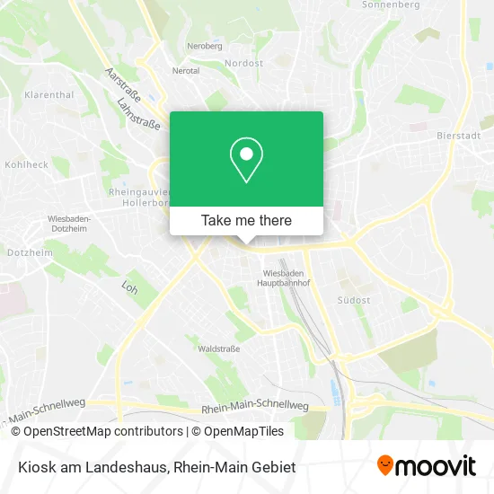 Карта Kiosk am Landeshaus