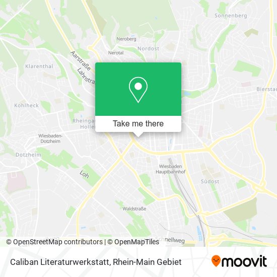 Caliban Literaturwerkstatt map