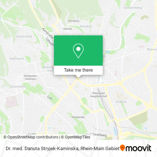 Dr. med. Danuta Stryjek-Kaminska map