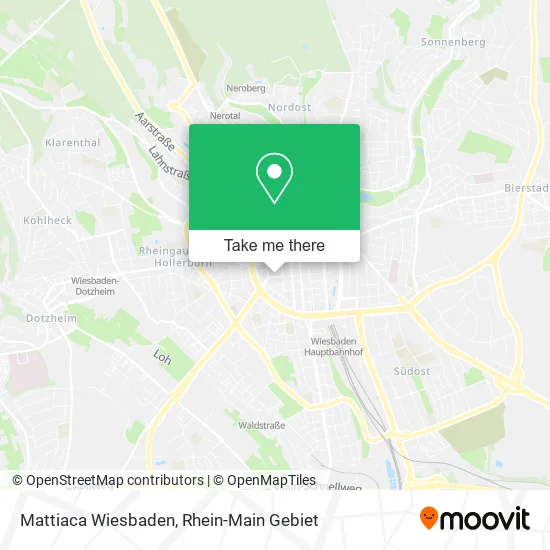Карта Mattiaca Wiesbaden