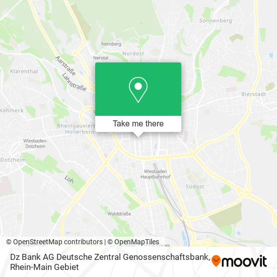 Карта Dz Bank AG Deutsche Zentral Genossenschaftsbank