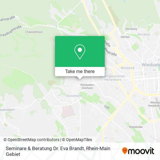 Seminare & Beratung Dr. Eva Brandt map