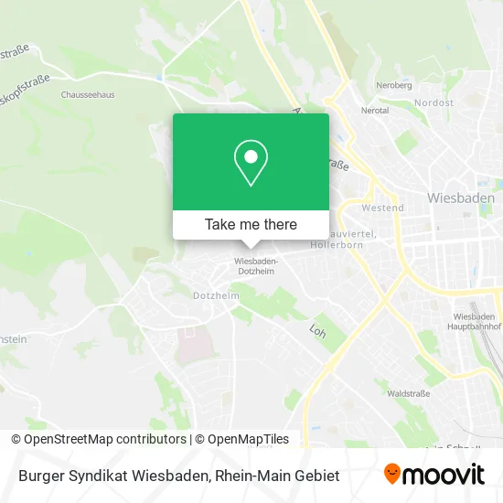 Карта Burger Syndikat Wiesbaden