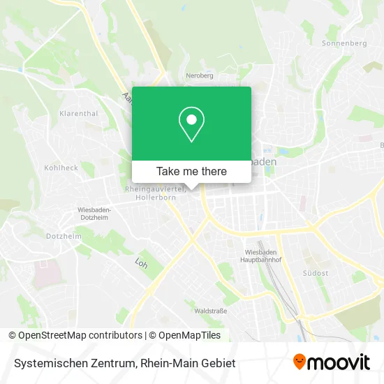 Карта Systemischen Zentrum