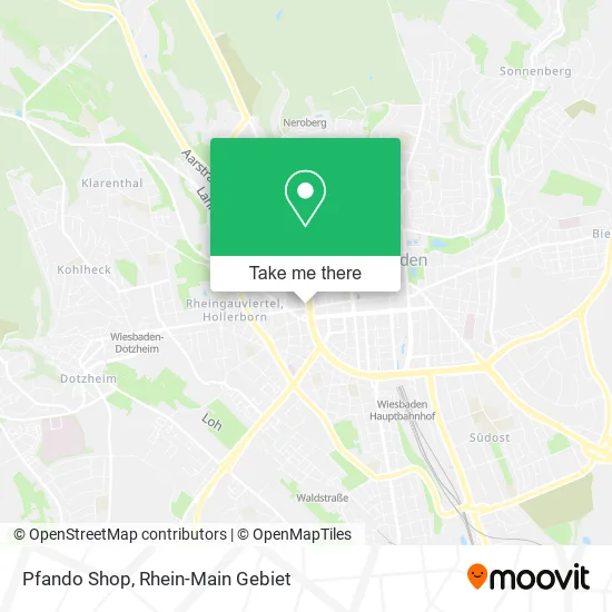 Карта Pfando Shop