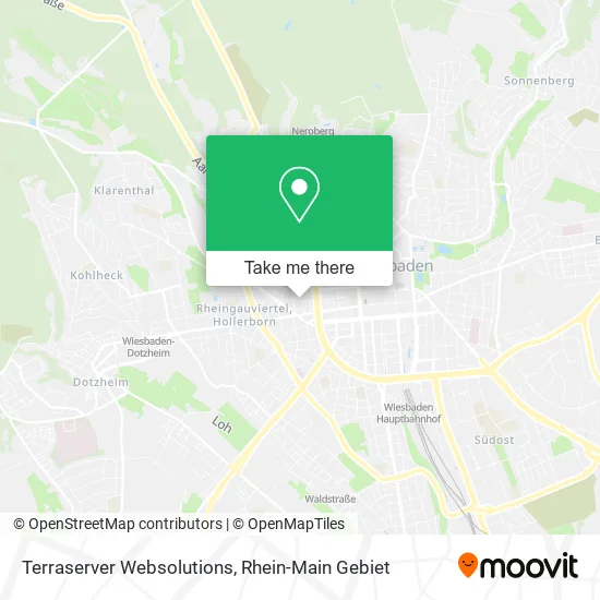 Карта Terraserver Websolutions