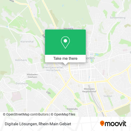 Карта Digitale Lösungen