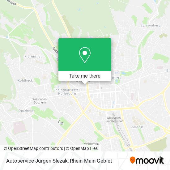 Карта Autoservice Jürgen Slezak